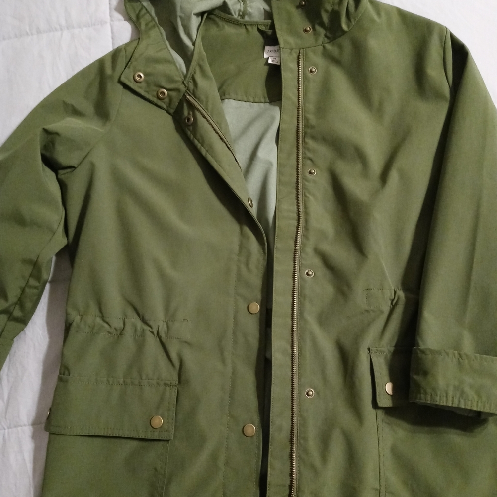 J. Crew Olive Utility Jacket